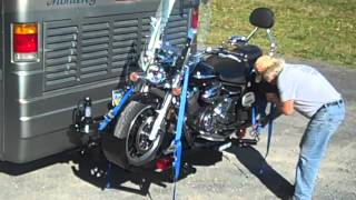 Motorcycle Lift Demo [upl. by Py]