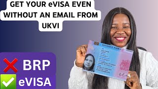 Switch from BRP to EVisa  Have a UK BRP You MUST register for eVisa Step by step guide brp [upl. by Orji]