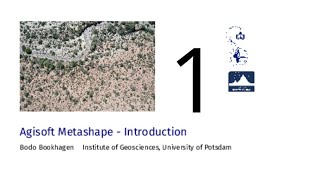 Agisoft Metashape  1 Introduction [upl. by Kavita]