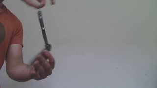 Balisong tutorial most basic trick [upl. by Mintun627]