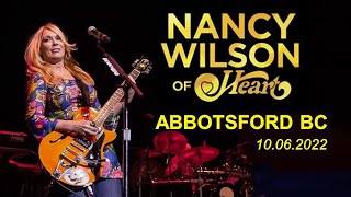 Nancy Wilsons Heart 2022 Live at Abbotsford BC [upl. by Oetsira859]