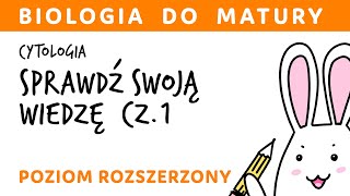 Cytologia  sprawdź swoją wiedzę cz1 informacje ogólne o komórce błona komórkowa  biologia [upl. by Ertnod738]