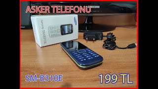 Asker Telefonu Samsung SMB310E Tuşlu Telefon Sadece 199 TL Askerde Kullanabilirsiniz [upl. by Bedelia]