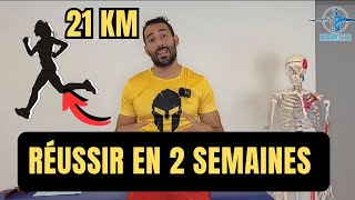 Courir un SemiMarathon en 2 Semaines  Mon Plan Express pour Réussir [upl. by Seyer794]