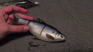 Savage Gear Line thru 7quot Gizzard Shad [upl. by Harraf995]