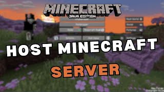 How to Host a Minecraft Server on your PC 2024 [upl. by Oir]