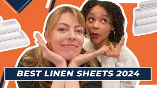 Best Linen Sheets 2024  Our Top Picks [upl. by Ranna]