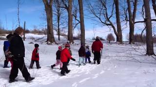 Cornell Cooperative Extension Gives Sugar Bush Tour To ColtonPierrepont Students [upl. by Seek]