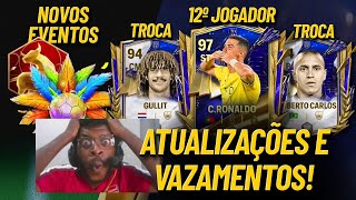 VAZOU TUDO CR7 GULLIT E RCARLOS CONFIRMADOS NO TOTY NOVOS EVENTOS A CAMINHO  FC MOBILE 24 [upl. by Ennaeirb]