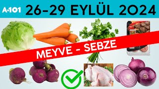 A101 2629 Eylül Tazenin Yıldızları Aktüel Katalog  Sesli Anlatım [upl. by Haidabo729]