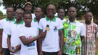 Kouamé JérômeMichel Koffi Charles Pémont et JeanNoël en campagne à Attiégouakro [upl. by Florette]