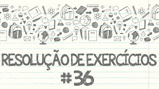 Química Simples  Resolução de Exercícios 36  UFLAMG  Conversão MassaMol [upl. by Adamo]