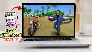 How To Download And Install GTA Vice City In PCLaptop  GTA VC Download [upl. by Anderer363]