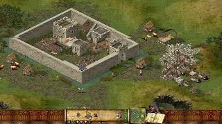 Lets Play Stronghold Mission 9 [upl. by Anirt712]