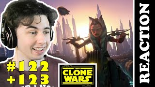 AHSOKAS BACK Star Wars Clone Wars 122  123 7x057x06 Reaction [upl. by Anayek905]