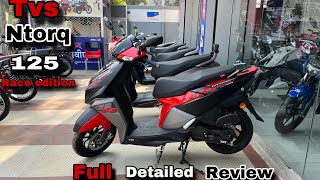 Tvs Ntorq 125 Race edition  Full detailed review  Best performance scooty [upl. by Gilba504]