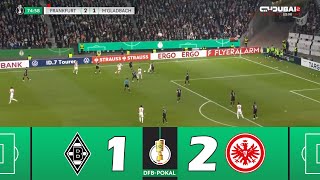 Borussia Mgladbach gegen Eintracht Frankfurt 12  DFBPokal 202425  Spielen Höhepunkte [upl. by Lavern]