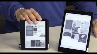 Liseuses Kobo Aura One et Kindle Oasis nos premières impressions [upl. by Leuqram]