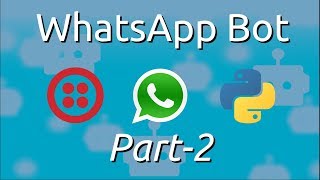 WhatsApp Bot using Twilio and Python Part2  Setting up Webhook for Incoming Messages [upl. by Seadon131]