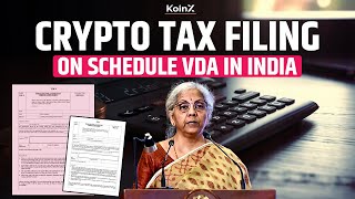 How To File Your Crypto Taxes On Schedule VDA In ITR In India [upl. by Shama65]