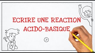 2 Réaction acidobasique  Exemple 1 [upl. by Dnalyar]