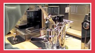 Learning to Use a La Pavoni Manual Espresso Machine [upl. by Inail]