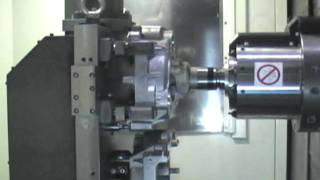 Precision Machining  Kitamura Mycenter HX400iF Horizontal Machining Demo [upl. by Kubis]