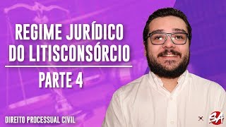 REGIME JURÍDICO DO LITISCONSÓRCIO  Direito Processual Civil  Parte 4 [upl. by Siusan]