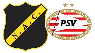 NAC Breda  PSV Eredivisie  09112024 [upl. by Eliathan353]