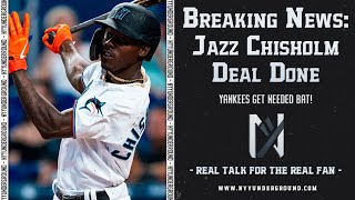 BREAKING NEWS Yankees Trade for Jazz Chisholm [upl. by Benita]