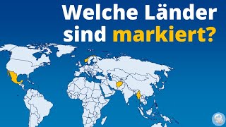 Allgemeinwissen  Geographie  Einstellungstest  Weltkarte [upl. by Meter732]