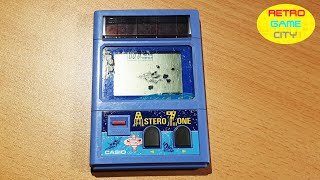 CASIO Electronic handheld LCD game ASTERO ZONE [upl. by Amabil783]