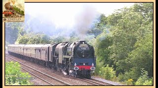 Steam MegaPower Flattens Westcountry Banks Tamar Devonian 28th July [upl. by Ramin]