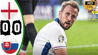 England vs Slovenia 00 Latest Highlights amp All Goals Euro 2024  Draw [upl. by Hootman153]