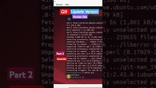 which Git🖥 Install Update Version Check Part2 Command in Ubuntu Git devops jankistechnology [upl. by Alvis]