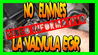 porque no debes cancelar la válvula EGR [upl. by Wehhtam544]