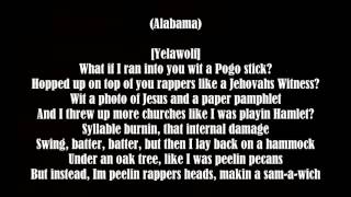 TECH N9NE  Worldwide Choppers  LYRICS [upl. by Basset84]