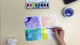 Watercolor Techniques for kids [upl. by Valeta240]