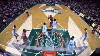 James Harden Scores 34 to Lead Rockets Over Bucks [upl. by Leontyne508]