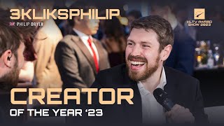 3kliksphilip  Creator of the Year  HLTV Award Show 2023 [upl. by Dang127]