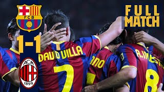 FULL MATCH Barça  AC Milan 2010 Historic season begins against Italian giants [upl. by Wendy196]