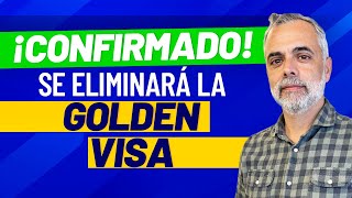 ❌ Adiós a la Golden Visa [upl. by Ahsila65]