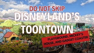 Do NOT Skip Disneylands New Toontown  What To Do In Disneyland With Young Kids toontown disney [upl. by Sihtam]