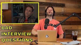 Chris DElia on Actors Shutting Down Bad Interview Questions [upl. by Lon]