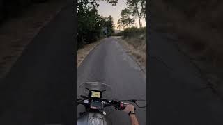 A bit of curves in Tuscany hill 🇮🇹 music beats motorcycle biker gopro [upl. by Viole147]