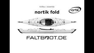 nortik fold Faltboot Aufbau [upl. by Iggep]