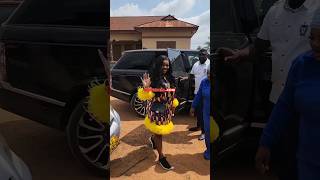 Jackie Appiah visits village for first time 😯😳 [upl. by Cari]