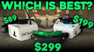 NEW FatShark RECON vs SCOUT vs ATTITUDE FPV Goggles [upl. by Bronwyn]