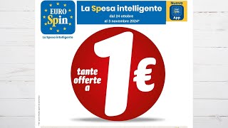 VOLANTINO EUROSPIN dal 24 ottobre al 3 novembre 2024 anteprima [upl. by Alver388]