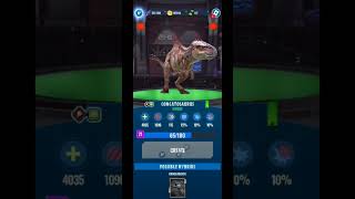 Jurassic world alive unlock unique Concatosaurus 🎉🎉🎉 [upl. by Marela601]